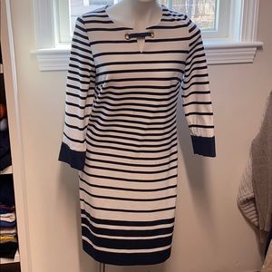 Fitted Stripped Dress